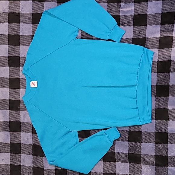 Vintage. Made in USA. 80s. Jerzees. Crewneck Pullover. NEVER-WORN. Large. - Picture 1 of 15